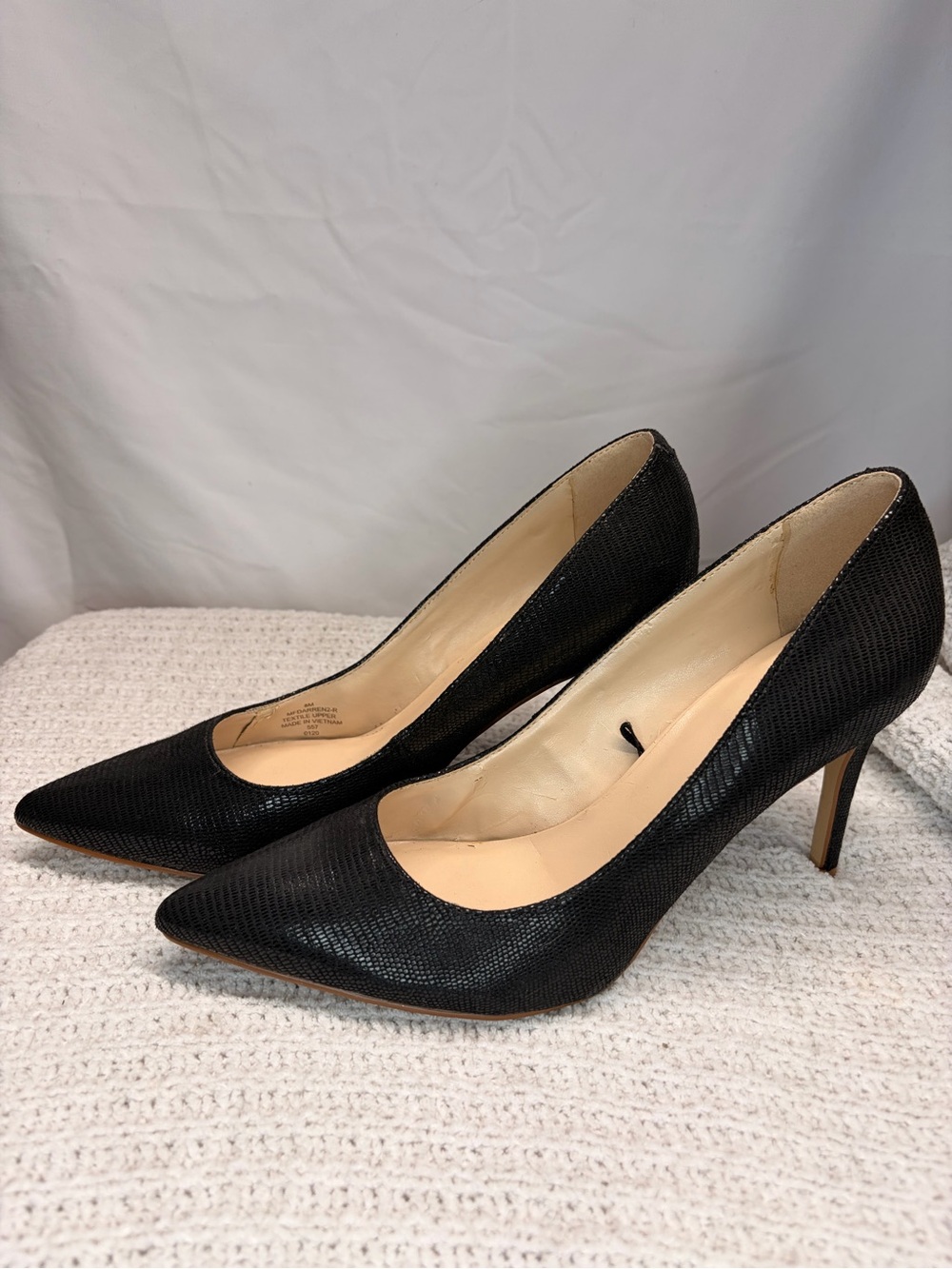 Marc Fisher Classic Pointed-Toe Black Women's Pumps